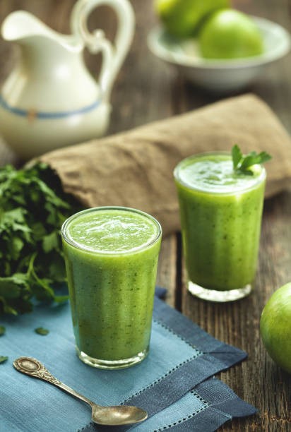 Jus sayur hijau. (Foto: iStock)