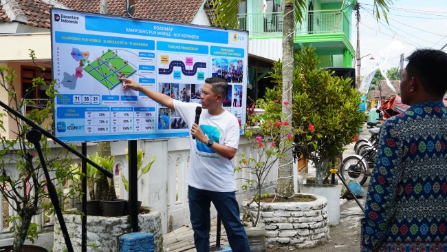 Peta Kampung PLN Mobile di Kabupaten Malang. (Foto: istimewa)