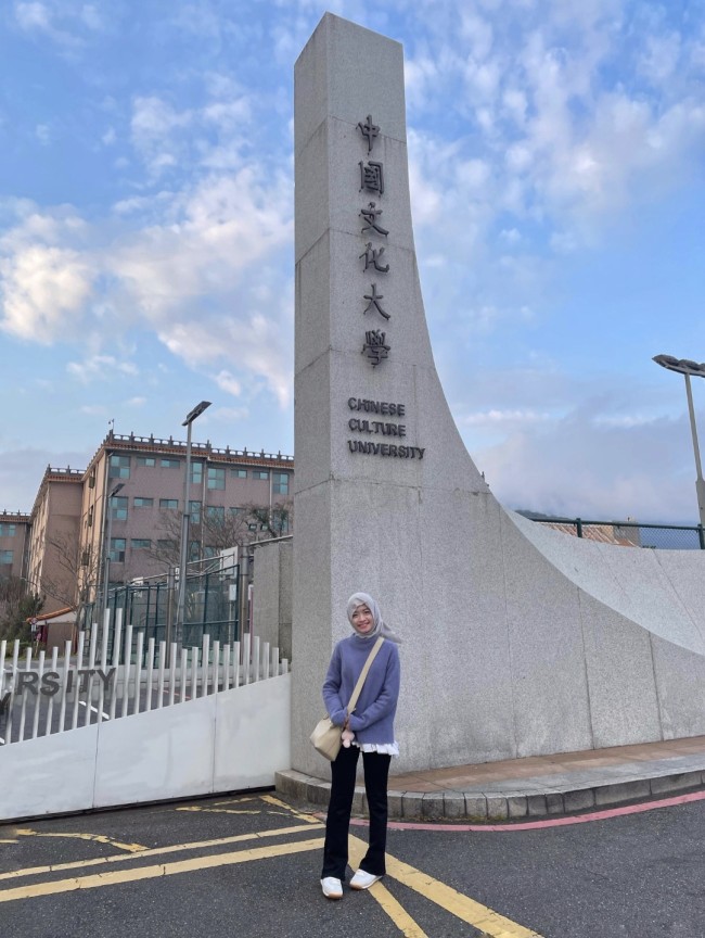 Potret Rofika saat berada di Taiwan. (Foto: istimewa)