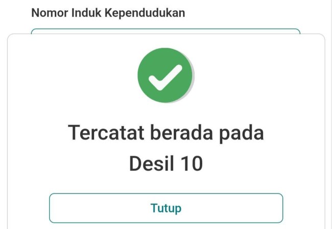 Tangkapan layar Desil 10. (Foto: Threads)